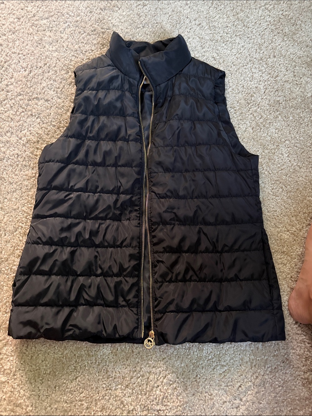 MICHAEL Michael Kors Black Quilted Puffer Vest